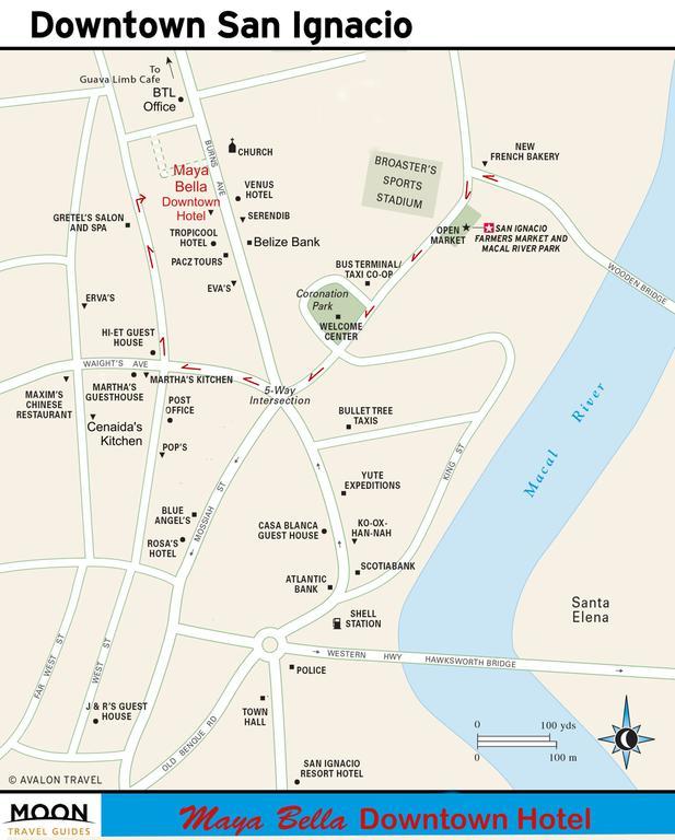 Maya Bella Downtown Hotel Сан-Игнасио Экстерьер фото